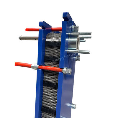 Máy trao đổi nhiệt tấm đệm 0,5mm Máy trao đổi nhiệt khung tấm sơn