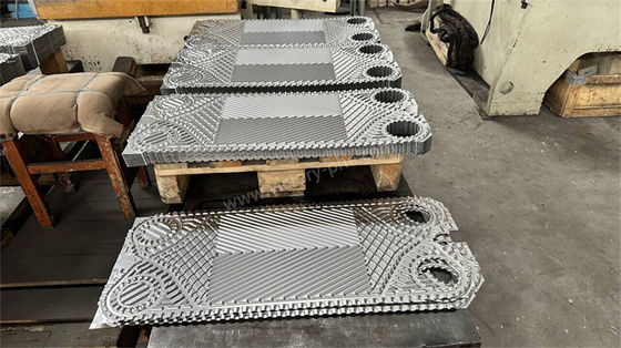 0.4mm - 0.6mm Sondex nhiệt trao đổi tấm Nickel / Tianinum / Stainless Steel