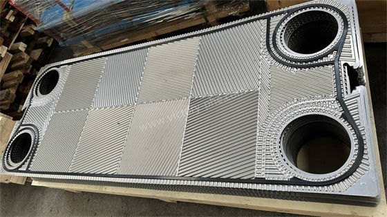 Nickel Chevron Đĩa trao đổi nhiệt và Gaskets thay thế