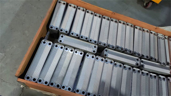 Hastelloy GEA Đĩa trao đổi nhiệt Dấu hình dải Herringbone