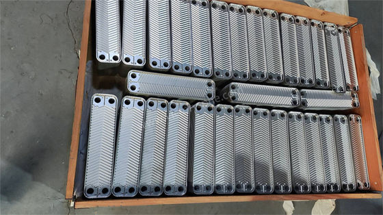 Hastelloy Accessen Chuyển đổi nhiệt tấm Herringbone / Chevron tấm mô hình
