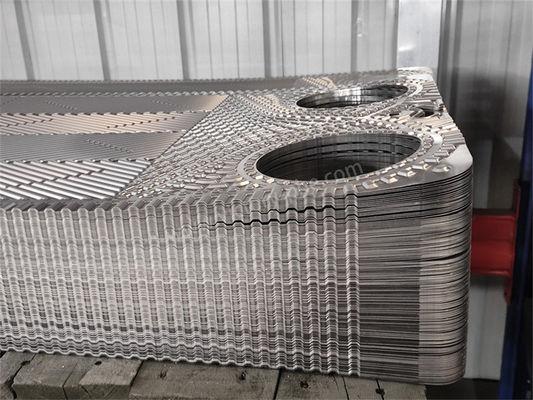 Ngành công nghiệp Vicarb Máy trao đổi nhiệt tấm thép không gỉ vật liệu ISO