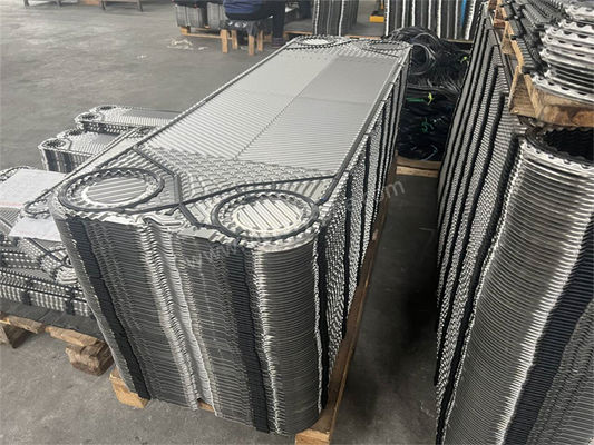 Nickel Chevron Đĩa trao đổi nhiệt và Gaskets thay thế