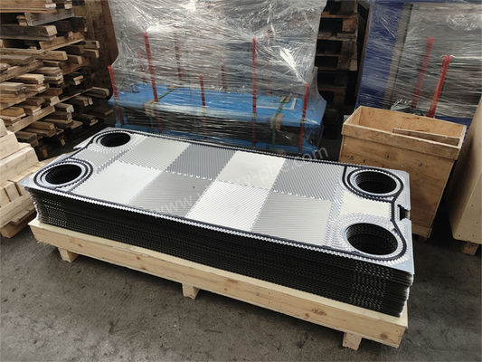 A145 J185 APV SPX tấm trao đổi nhiệt bằng thép không gỉ / titan