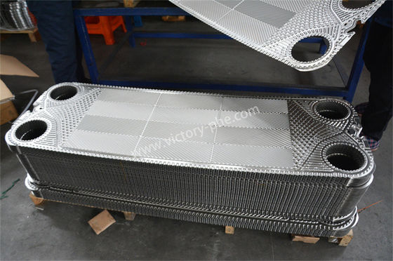 Máy trao đổi nhiệt APV tấm 0,5mm 1,00mm Độ dày vật liệu thép không gỉ