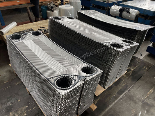 Ngành công nghiệp GEA Máy trao đổi nhiệt tấm Hastelloy hợp kim / vật liệu niken