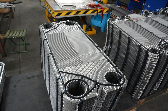 Ngành công nghiệp GEA Máy trao đổi nhiệt tấm Hastelloy hợp kim / vật liệu niken