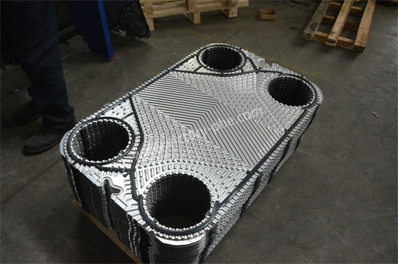 Bộ trao đổi nhiệt tấm công nghiệp PHE 1000mm Chiều dài tấm đệm