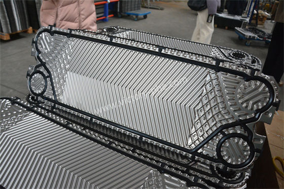 tấm chuyển nhiệt Hastelloy hợp kim Chevron tấm mô hình