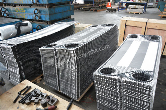 OEM Chevron tấm trao đổi nhiệt phụ tùng Hastelloy hợp kim
