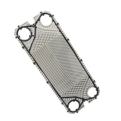 Sondex tấm loại trao đổi nhiệt thành phần 0.6mm chống ăn mòn