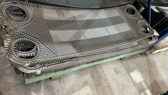 Hastelloy GEA Đĩa trao đổi nhiệt Dấu hình dải Herringbone