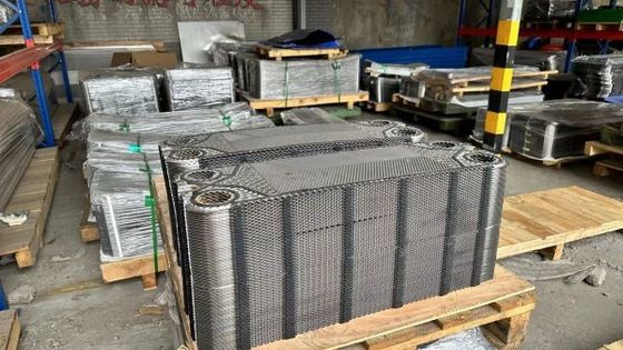 bộ phận thay thế trao đổi nhiệt tấm thép không gỉ / hợp kim niken
