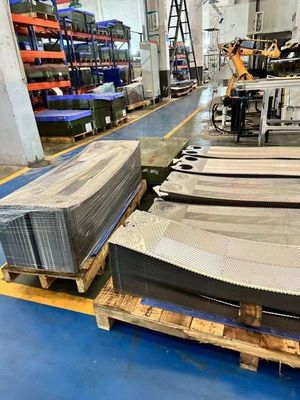 0.4mm Accessen trao đổi nhiệt tấm bột lớp phủ bảo trì thường xuyên