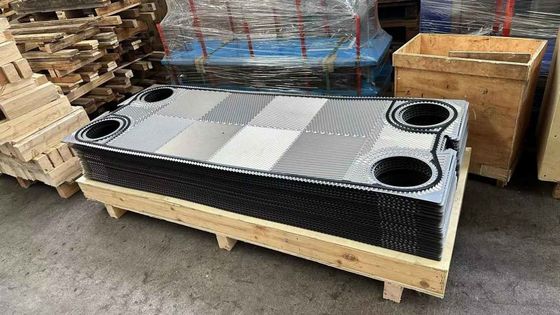 Bảng tiếp cận và vỏ đệm cho hiệu quả chuyển nhiệt trao đổi nhiệt