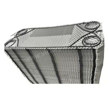 Thiết kế tấm đệm Vicarb Bộ trao đổi nhiệt tấm với độ dày tấm đệm 3mm